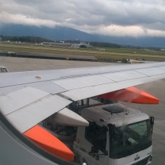 Arriving at Geneva Airport